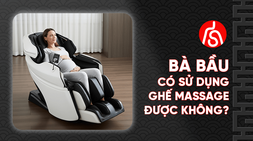bà bầu có sử dụng được ghế massage không