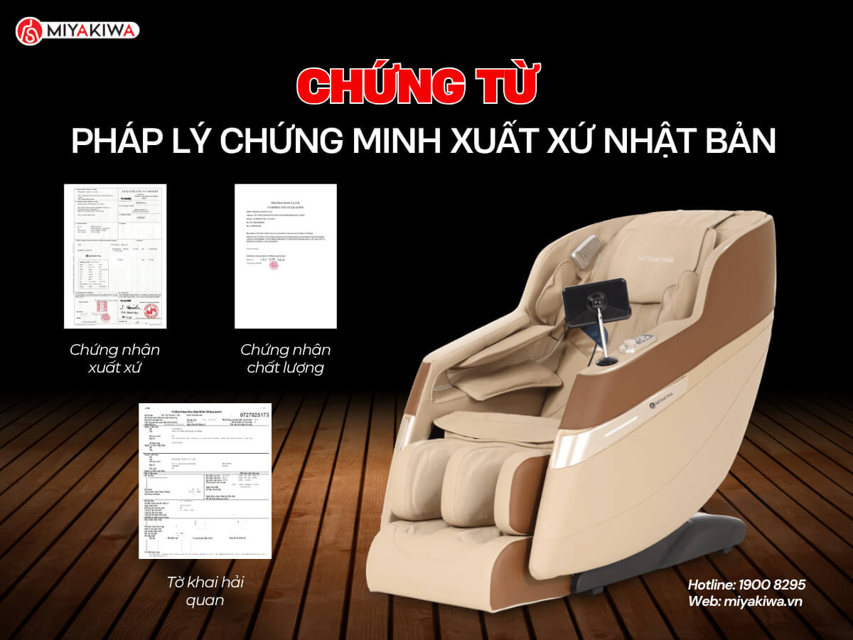 chứng từ pháp lý sản xuất minh bạch