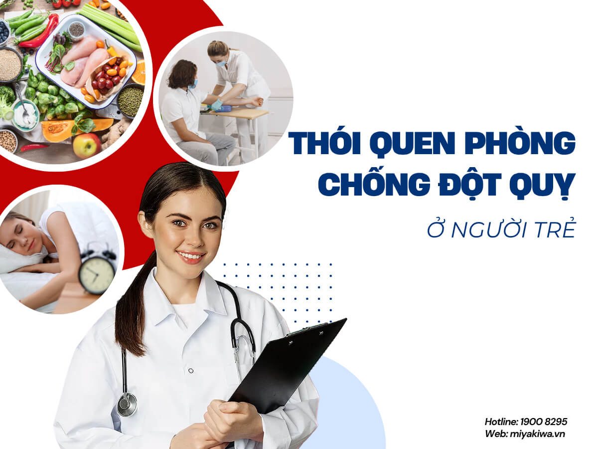 7 thói quen phòng chống đột quỵ ở người trẻ tuổi