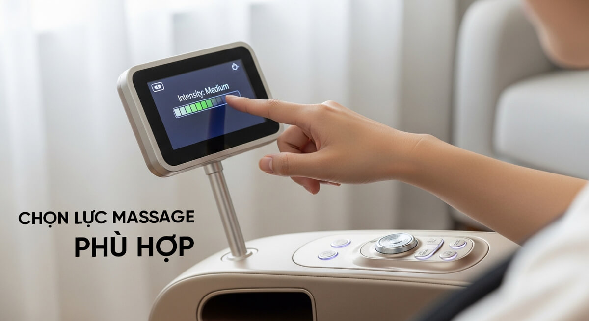 sai lầm khi sử dụng ghế massage