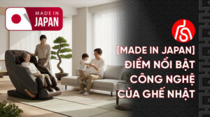 khác biệt công nghệ của ghế made in japan