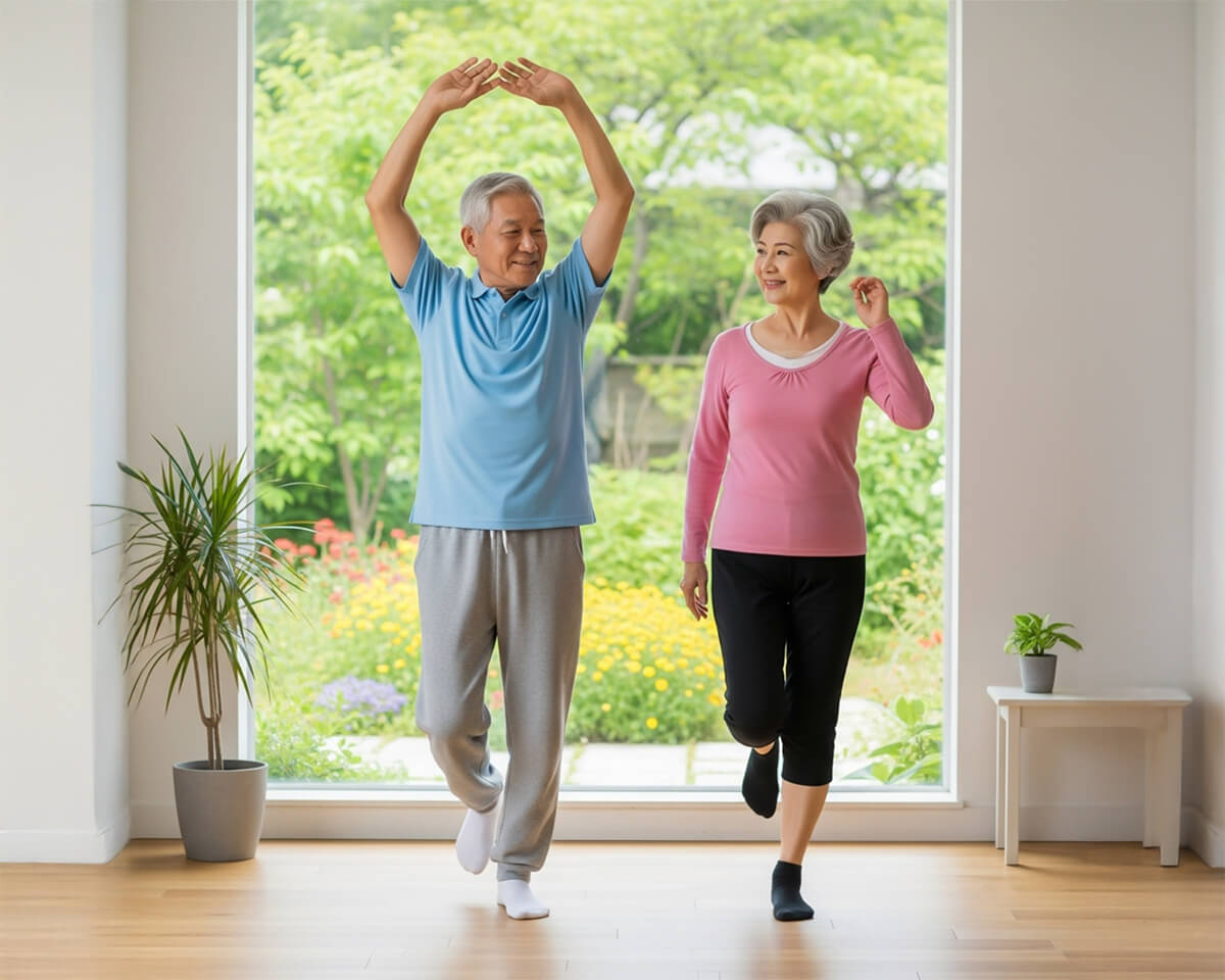 vận động nhẹ giúp tăng sức đề kháng