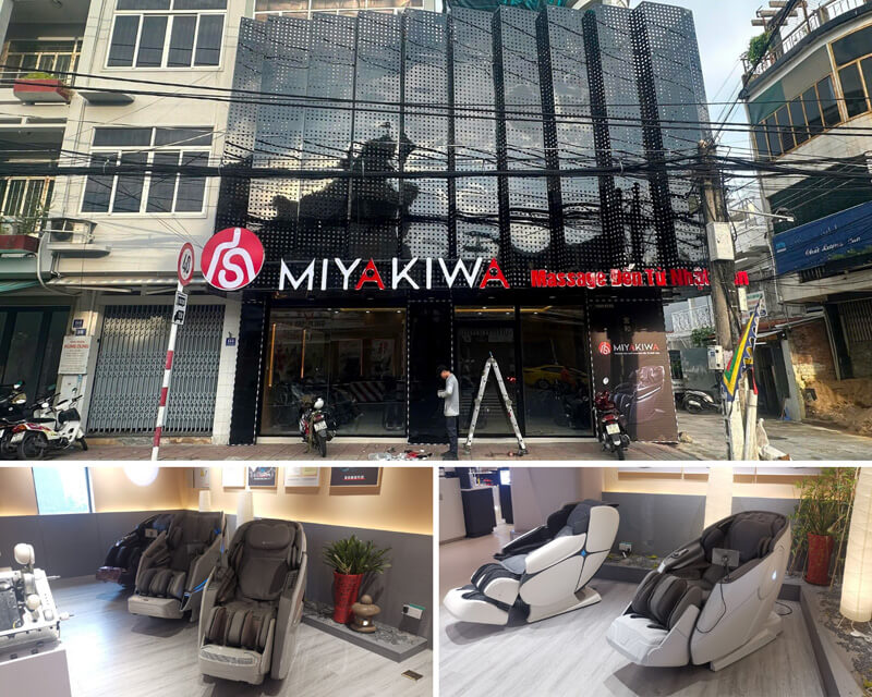 Showroom Ghế massage trị liệu Nhật Bản chính hãng tại Nha Trang