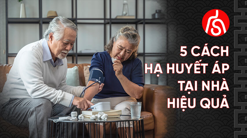 5 cách hạ huyết áp hiệu quả tại nhà sau 5 phút: thở bụng, bấm huyệt và thư giãn chuẩn y khoa