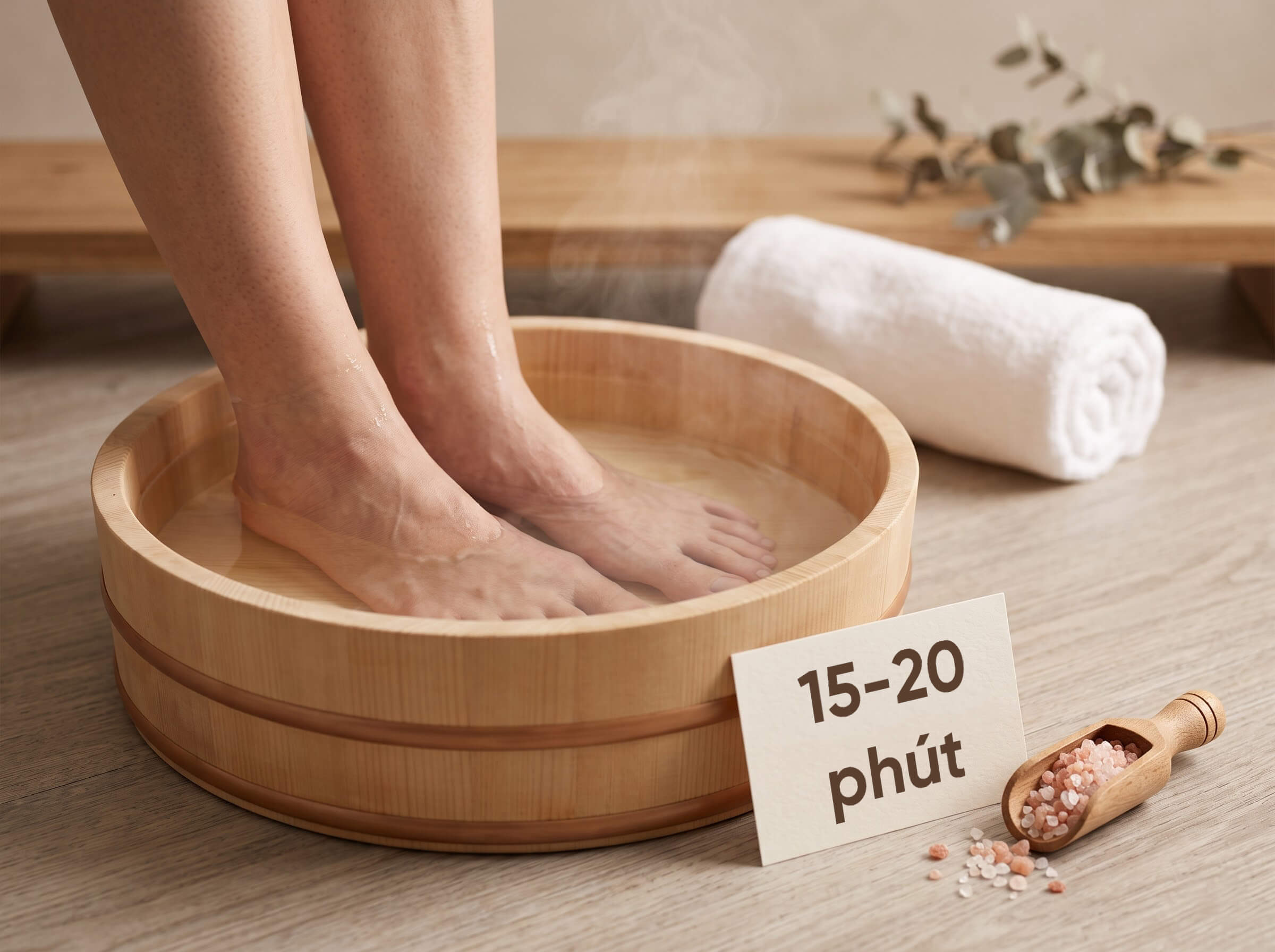 Giải đáp các thắc mắc liên quan khi sử dụng đá muối ngâm chân