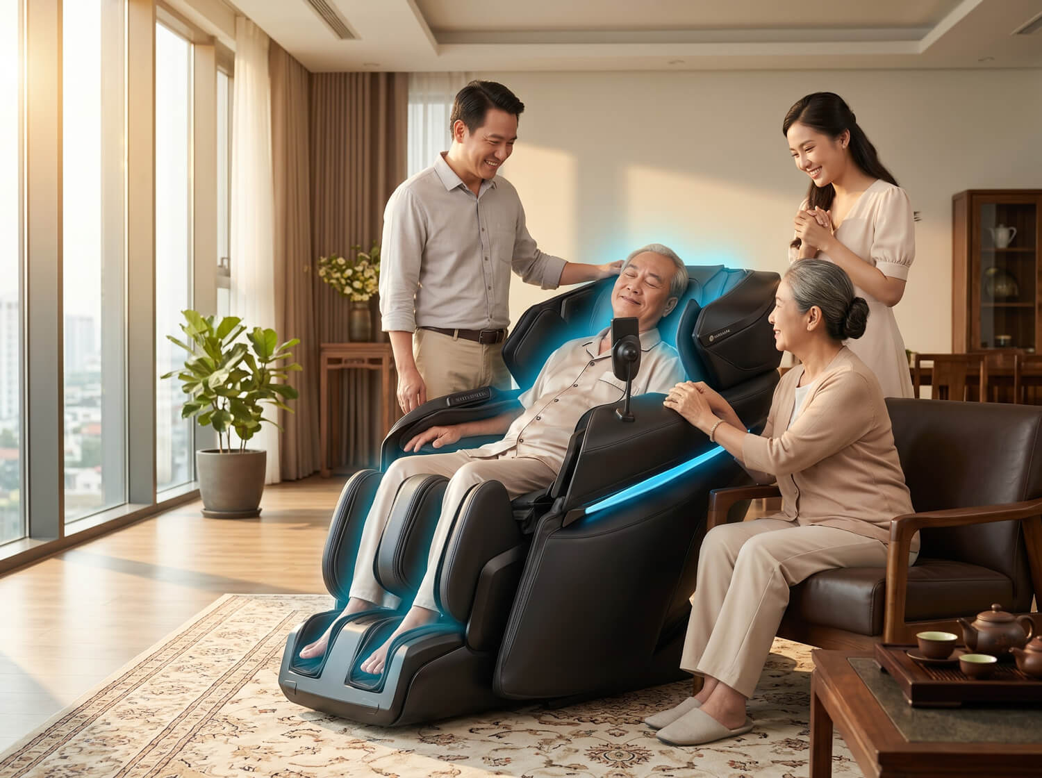 Xu hướng chăm sóc sức khỏe chủ động với ghế massage tại nhà 