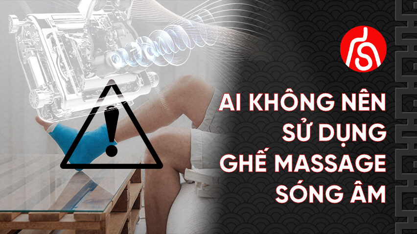 Những ai không nên sử dụng ghế massage sóng âm?